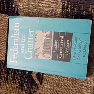 4/$40 Federalism and the Charter - Paperback Book